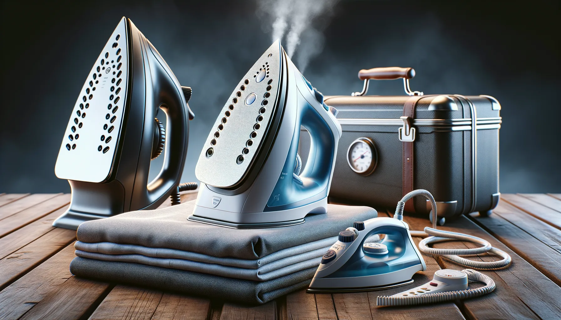 Buegeleisen Arten im Vergleich: Dampfbuegeleisen vs. Buegelstation vs. Reisebuegeleisen