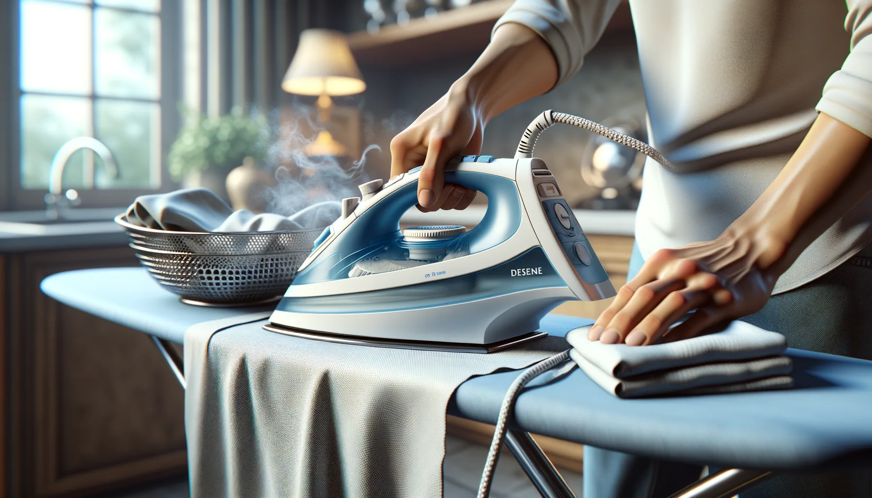 Buegeleisen und Auflagehilfe: Einsatz von Buegeltuechern und Zwischenlagen beim Daempfen