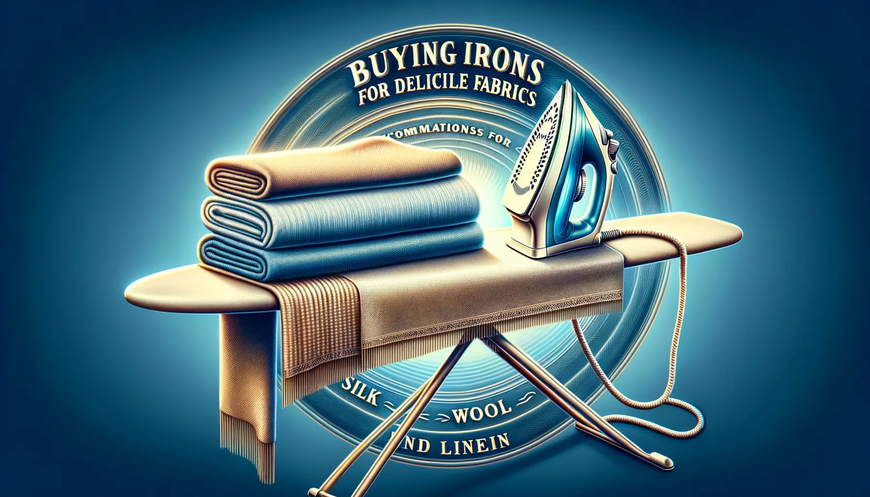 Buegeleisen fuer empfindliche Stoffe kaufen: Empfehlungen fuer Seide, Wolle und Leinen