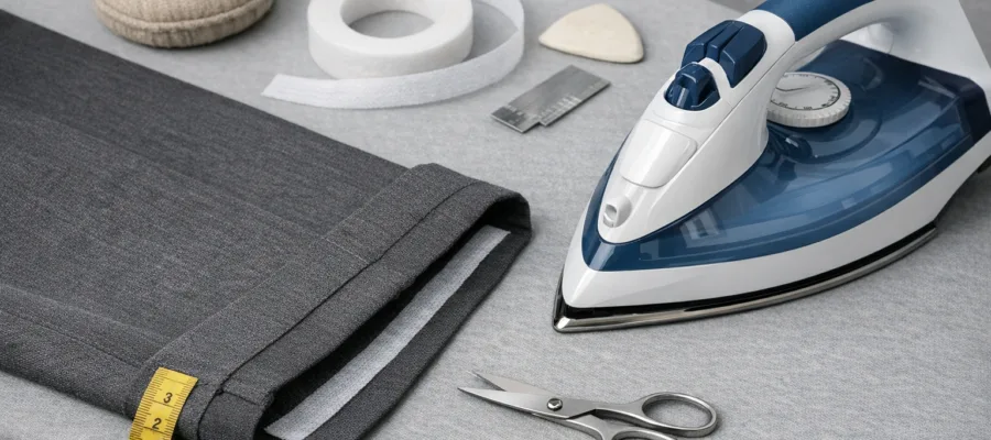 Buegeleisen: Hosen saeumen schnell und sauber ohne Naehmaschine