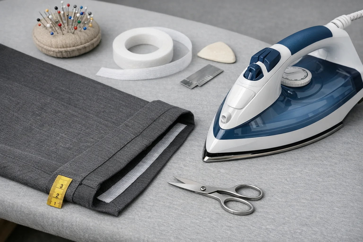 Buegeleisen: Hosen saeumen schnell und sauber ohne Naehmaschine