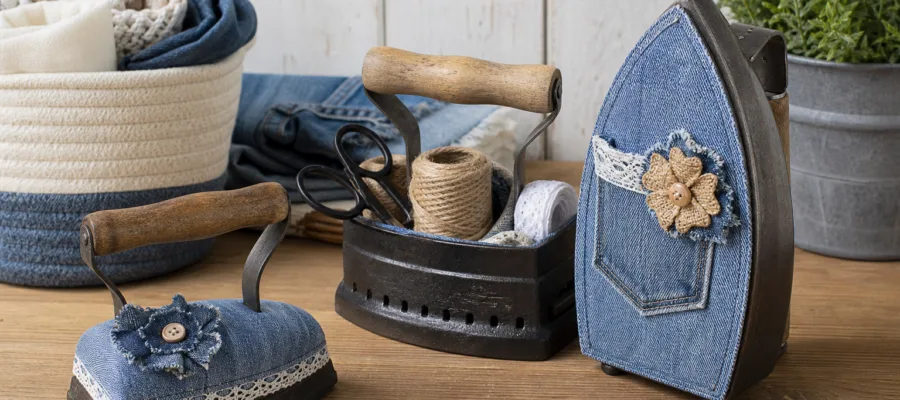 Buegeleisen Upcycling-Ideen: Kleidung und Wohntextilien nachhaltig gestalten